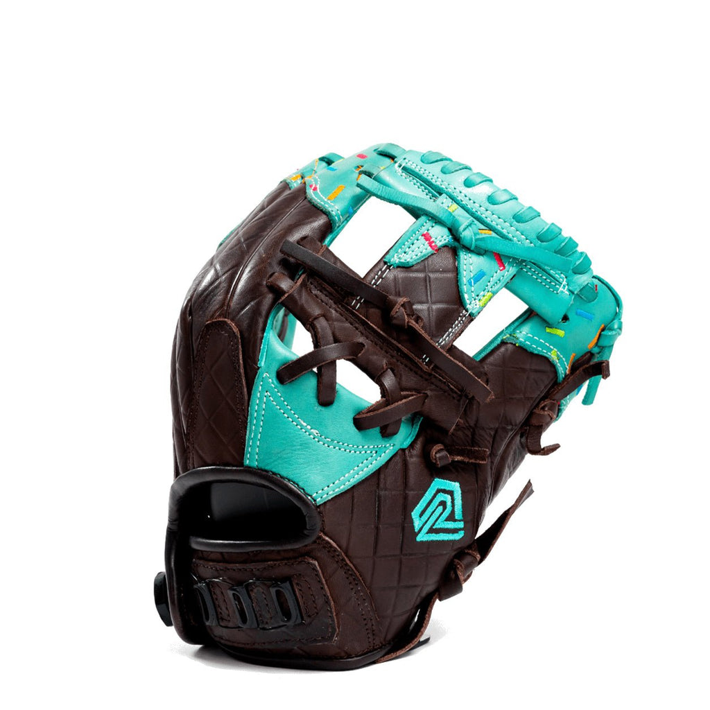 Youth Ball Glove - Ice Cream glove (Mint with Sprinkles)
