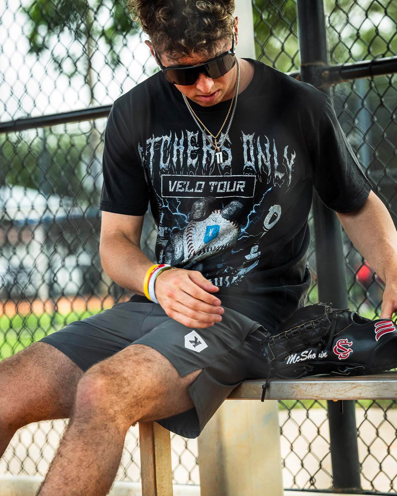 Youth Charcoal Training Shorts