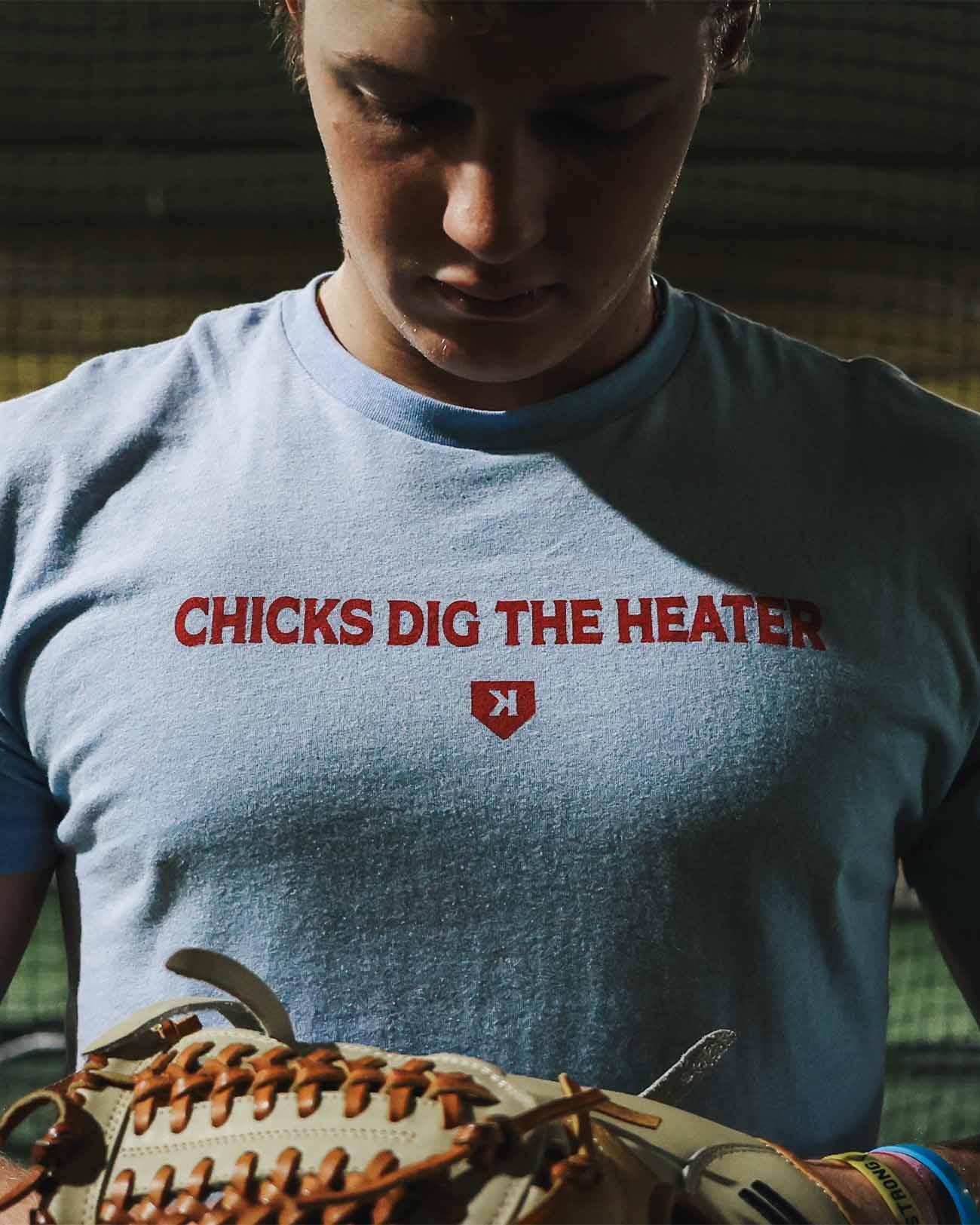 Youth Chicks Dig the Heater Tee