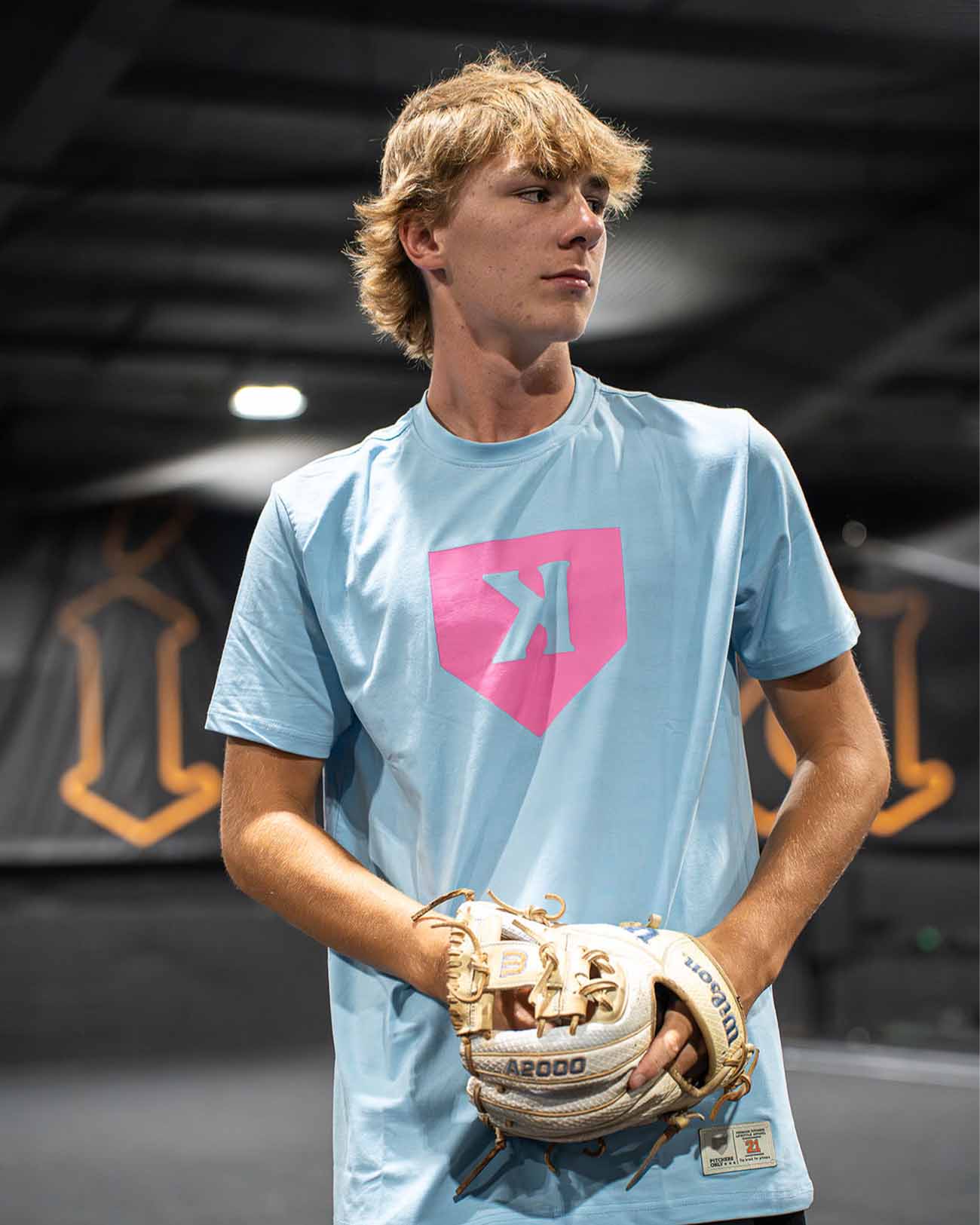 Youth Cotton Candy Blue Tee