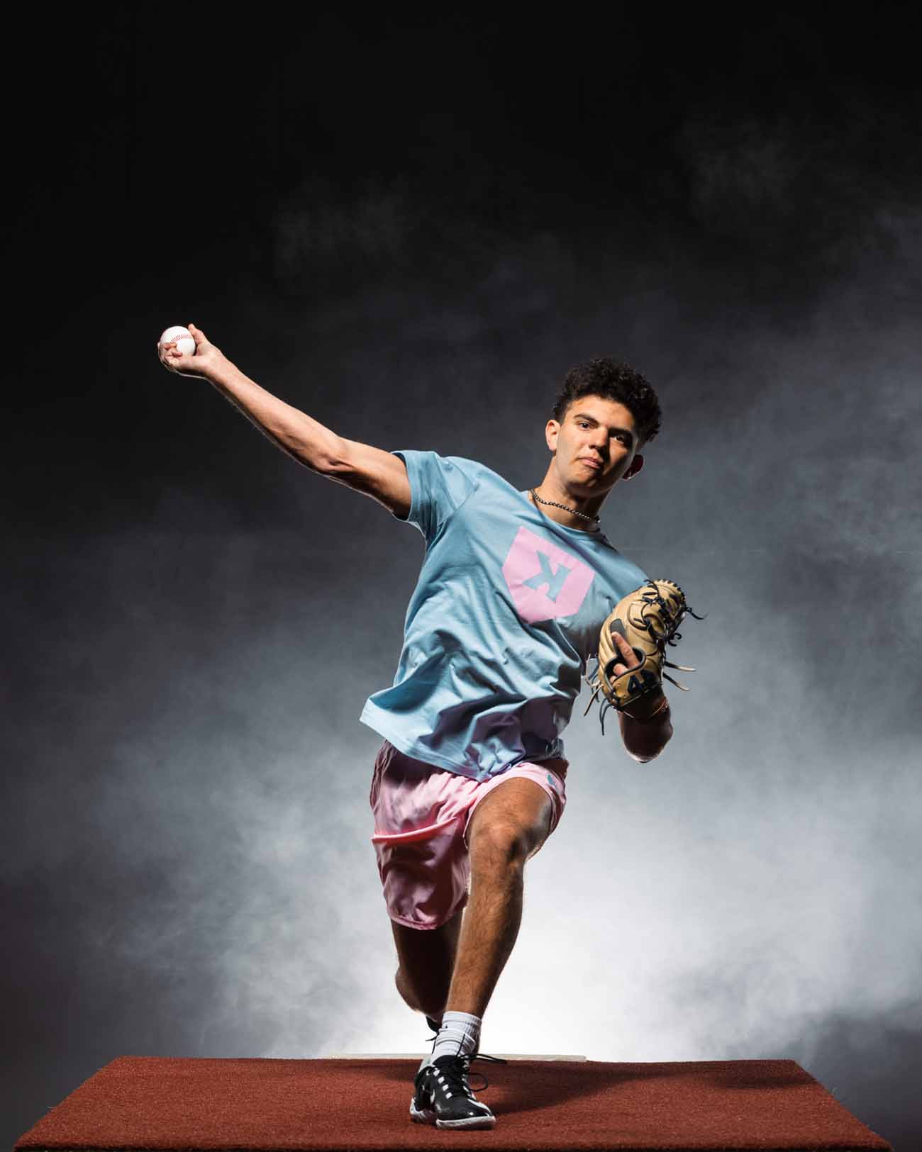 Youth Cotton Candy Blue Tee