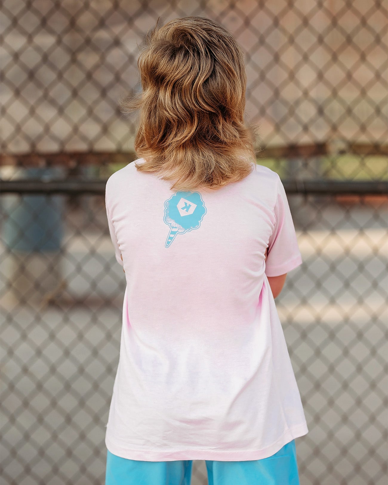 Youth Cotton Candy Pink Tee