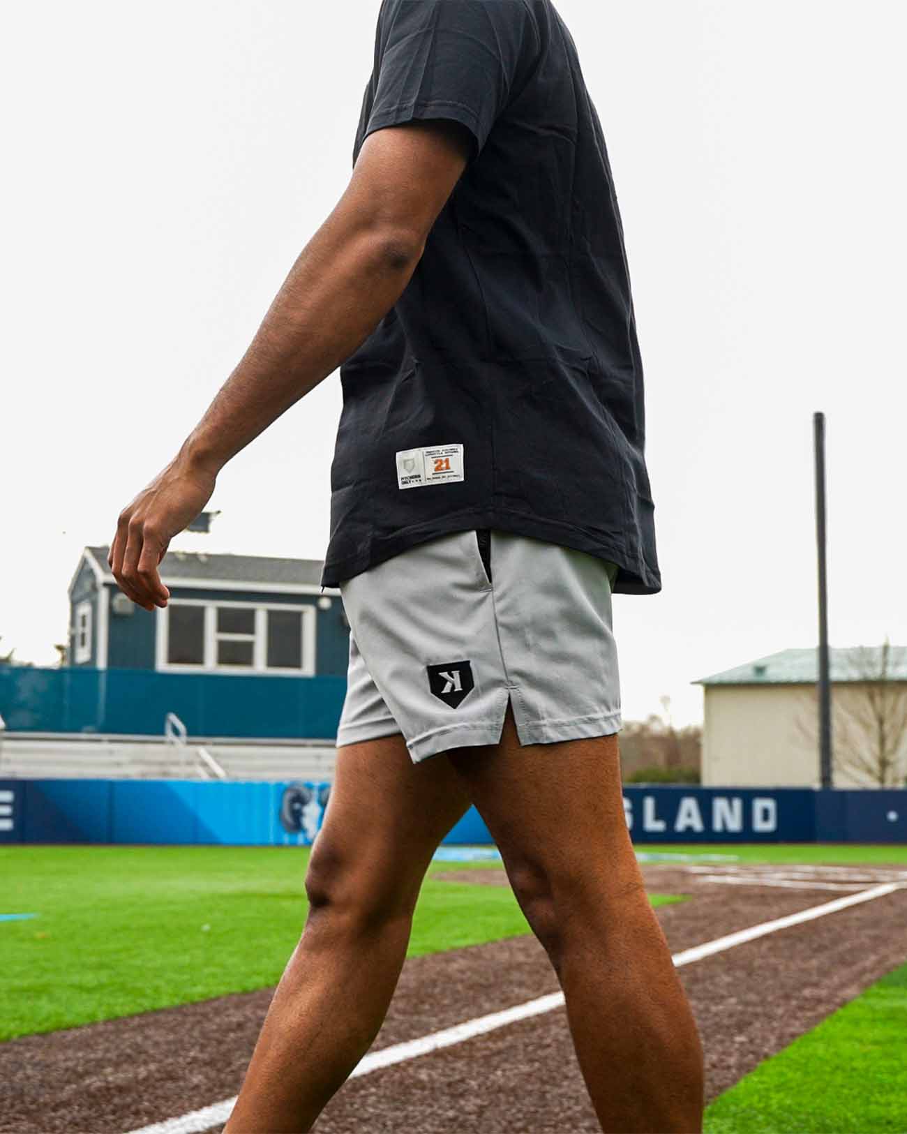 Youth Gray Training Shorts