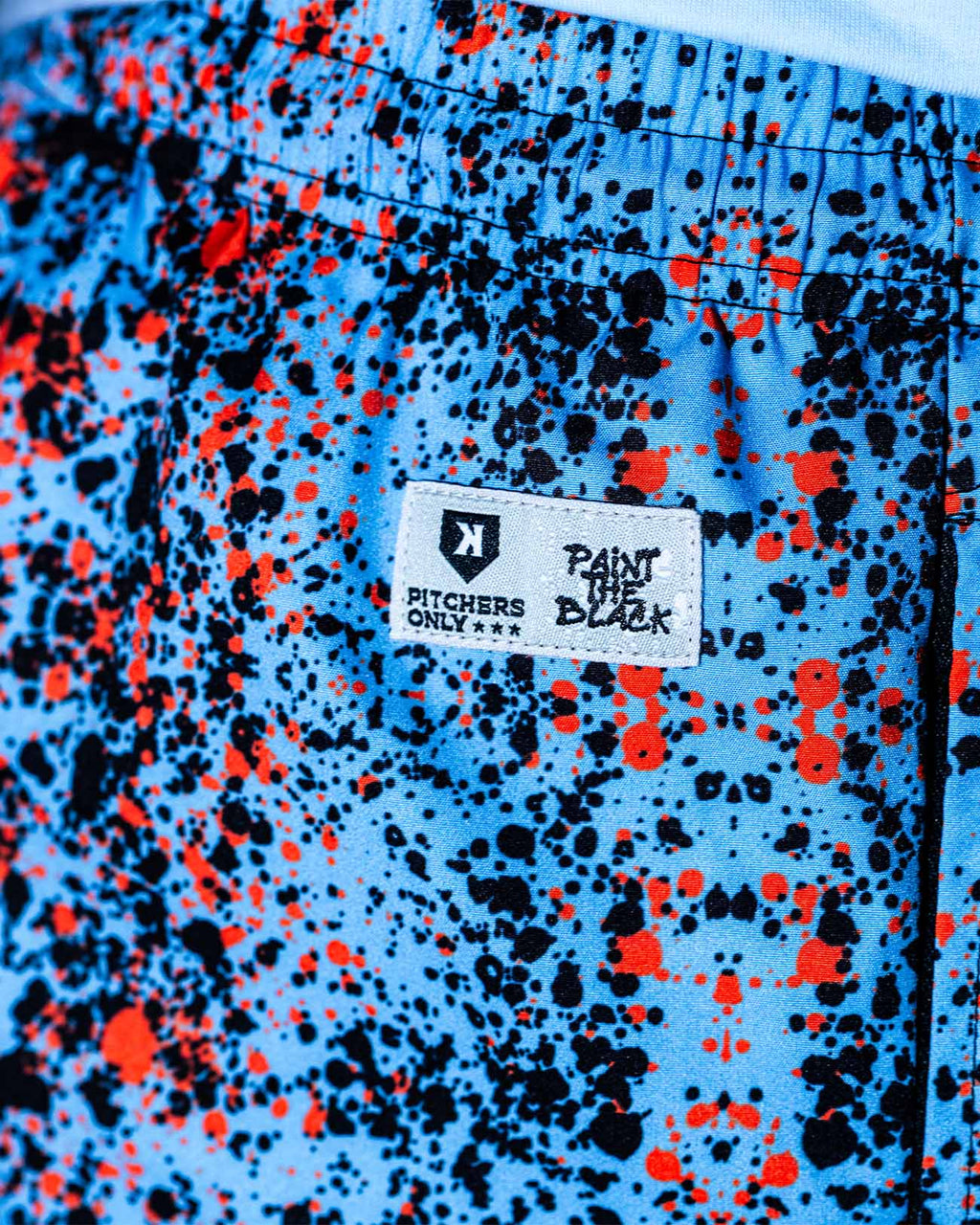Paint The Black Shorts - Bullpen Blue