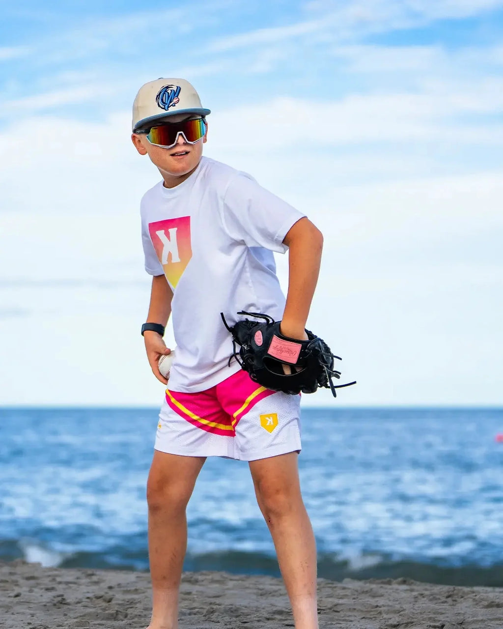 Pink Lemonade Mesh Shorts